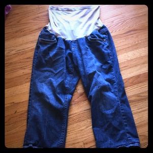 Indigo Blue Maternity Jean Capris